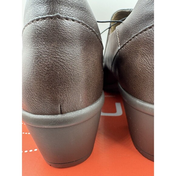 JBU Jambu Kyley Women's Brown Ankle Adjustable Small Heel  Boot Size 7.5M New - Picture 8 of 16